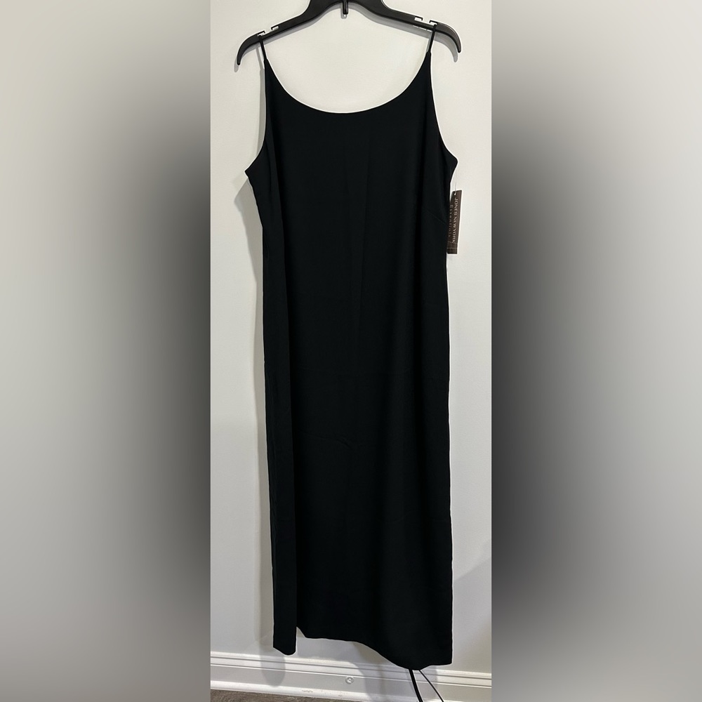 Jones of New York Formal Evening Dress Black Size 14W NWT - Picture 1 of 10
